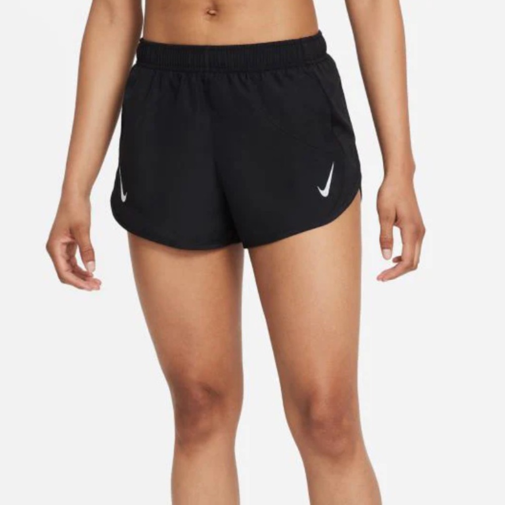 Nike Women’s DRI-FIT Tempo Race Shorts (Black)